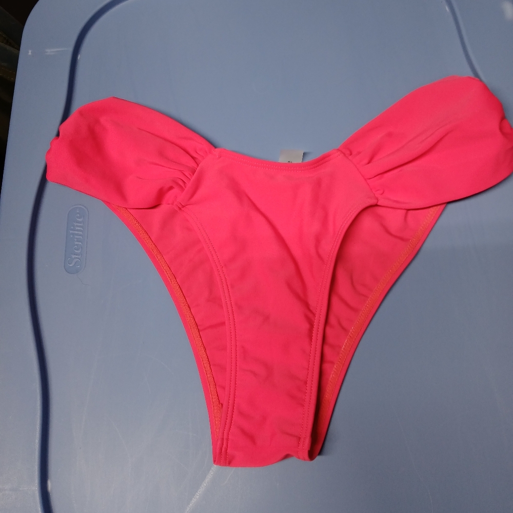 Women's Hot Pink Bikini Bottom